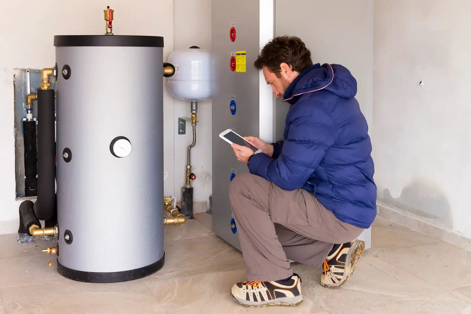 Water heater service